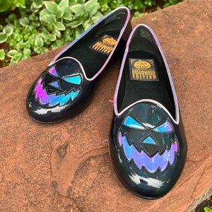 NWOT Strange Cvlt Halloween Edition Purple Lydia Slip Ons size 7